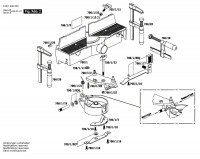 Bosch 0 601 640 703 Gfs 350 E Set Fine-Cut Saw 230 V / Eu Spare Parts
